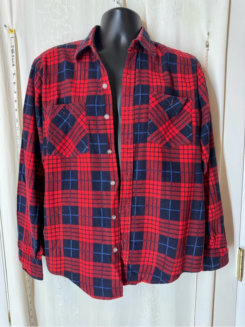 Vintage Rugged Men's Flannel